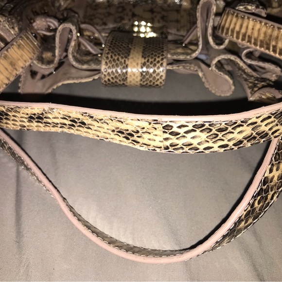 Jimmy Choo Python and suede Hobo Handbag - Picture 5 of 12